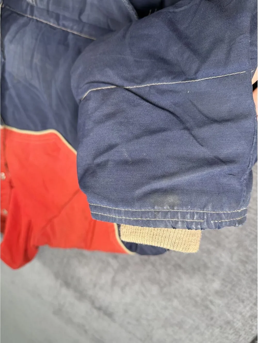 Vintage Adventure Gear 1970s Western Yoke Down Puffer Jacket
